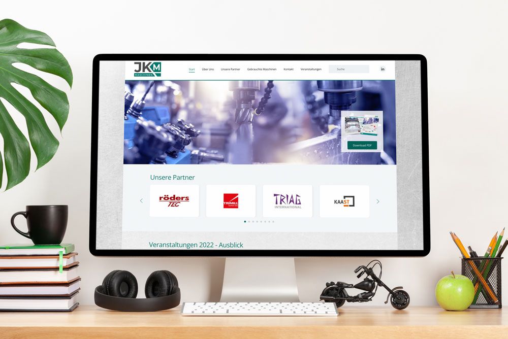 JKM GmbH - Websitereferenz